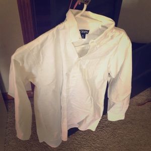 Champs white buttton up dress shirt